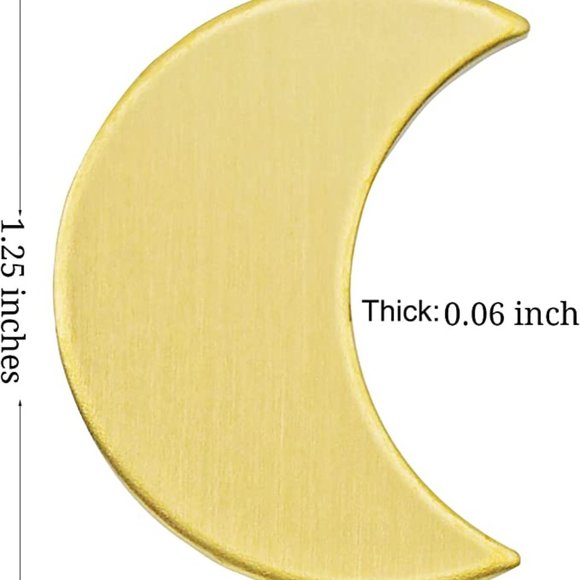 Gypsy Style Custom Crescent Moon Necklace - Picture 10 of 13